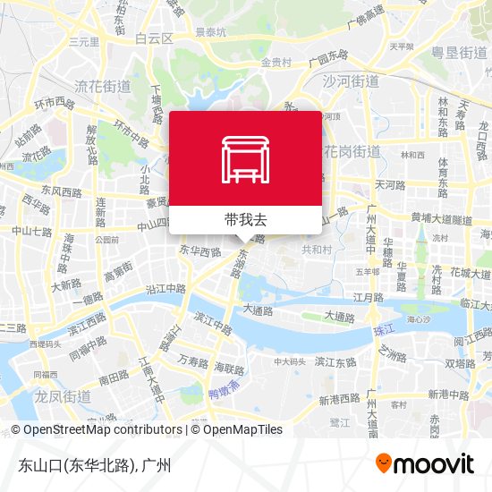 东山口(东华北路)地图