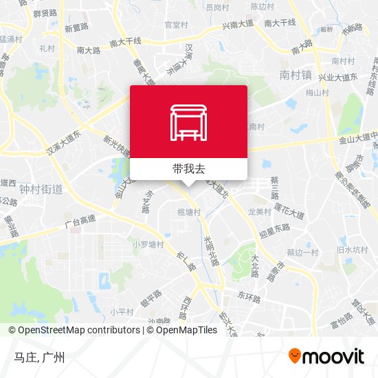 马庄地图