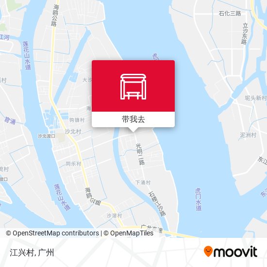 江兴村地图