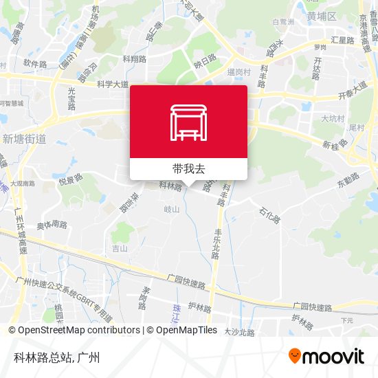 科林路总站地图