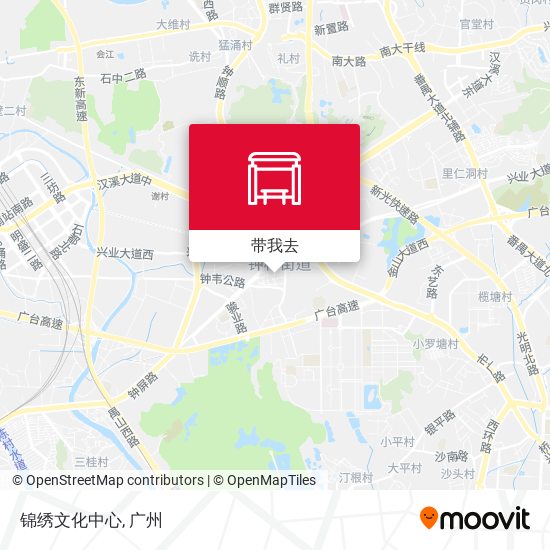 锦绣文化中心地图