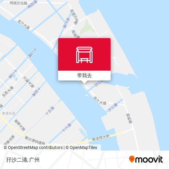 孖沙二涌地图