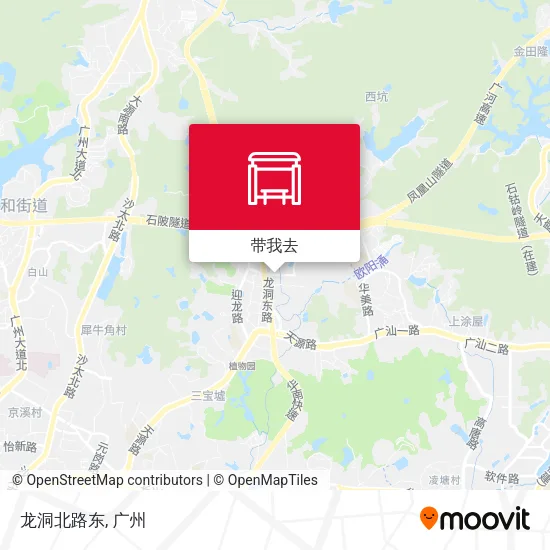 龙洞北路东地图