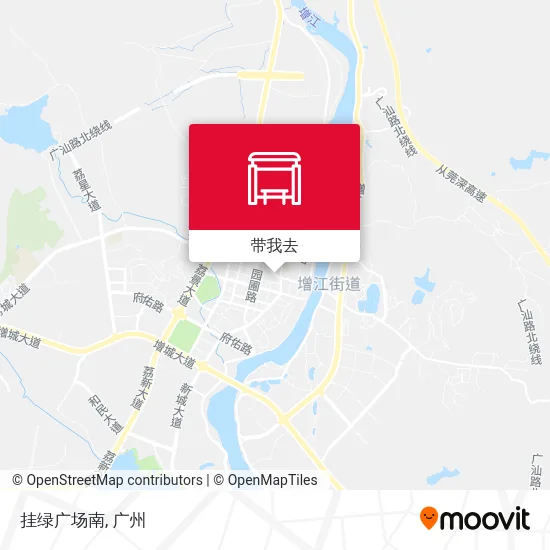 挂绿广场南地图