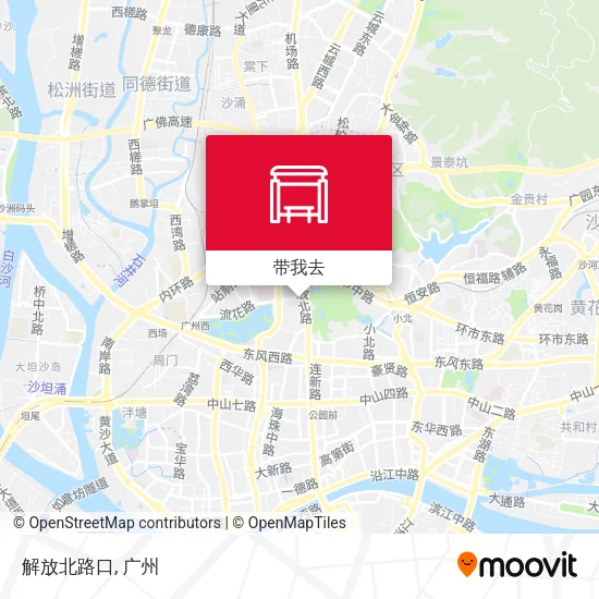 解放北路口地图