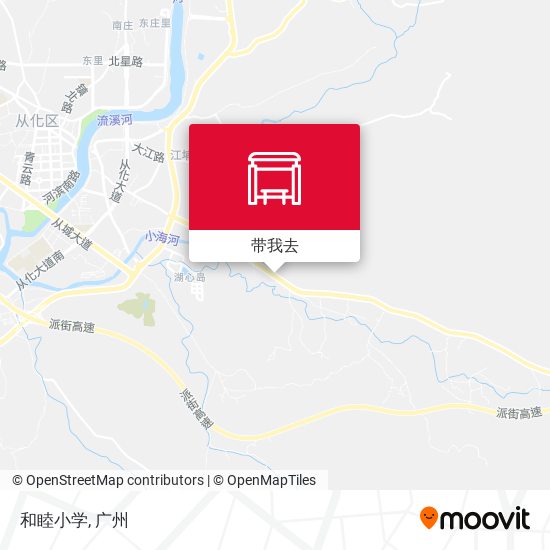 和睦小学地图