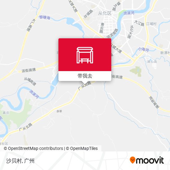 沙贝村地图
