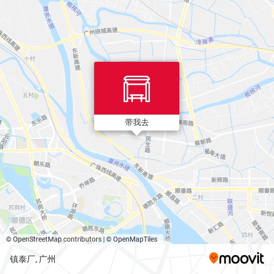 镇泰厂地图