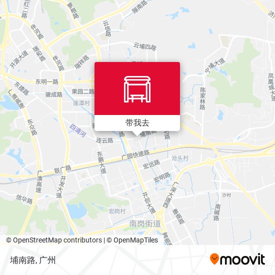 埔南路地图