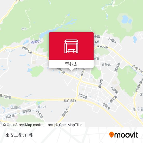 来安二街地图