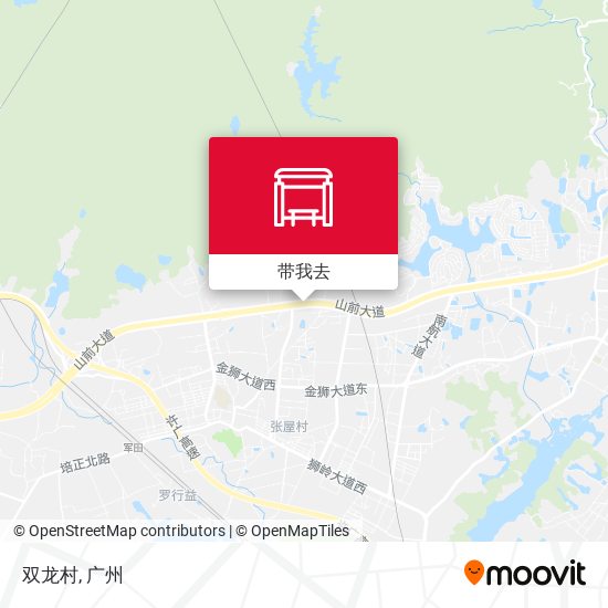 双龙村地图