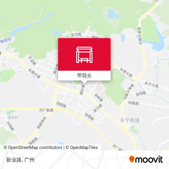 新业路地图