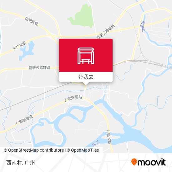 西南村地图