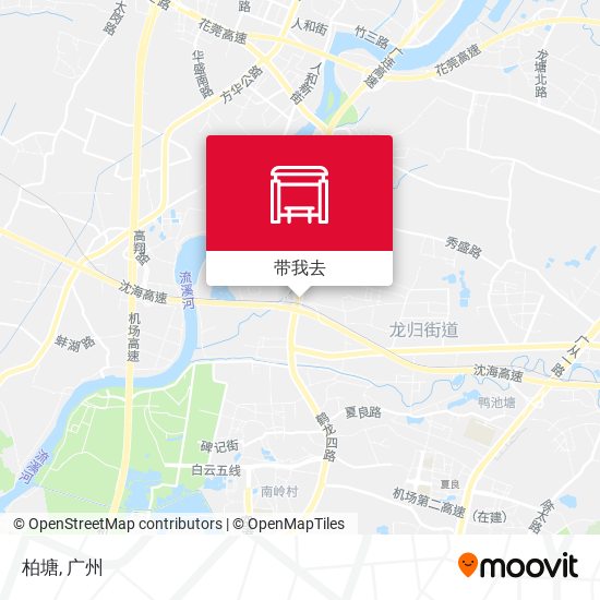 柏塘地图