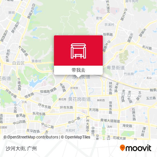 沙河大街地图