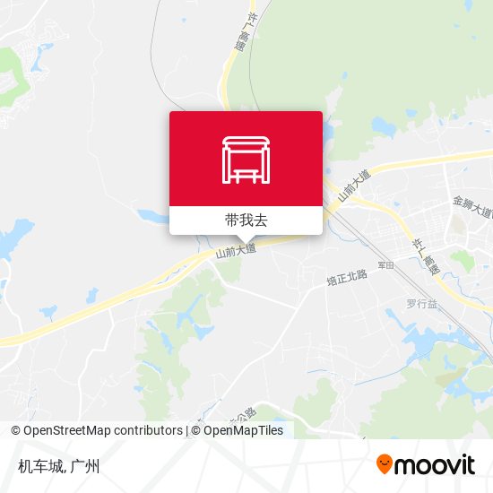 机车城地图