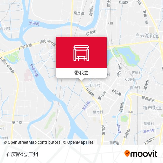 石庆路北地图