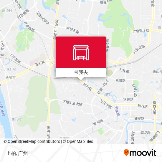 上柏地图