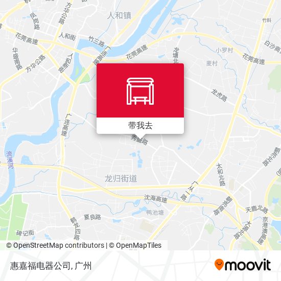 惠嘉福电器公司地图