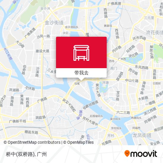 桥中(双桥路)地图