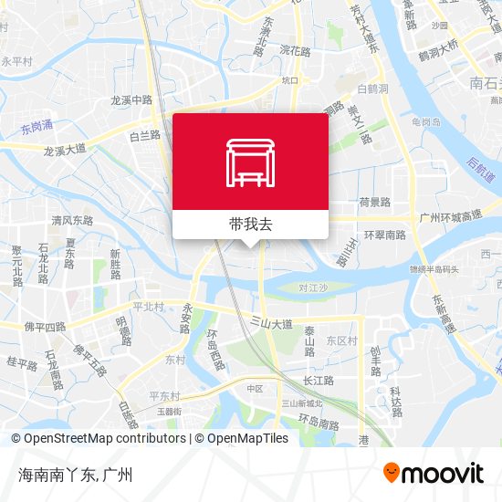 海南南丫东地图
