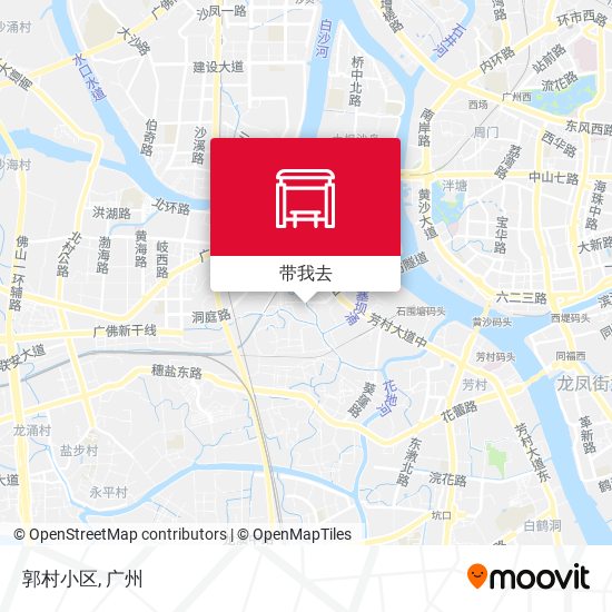 郭村小区地图