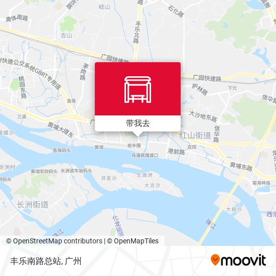 丰乐南路总站地图