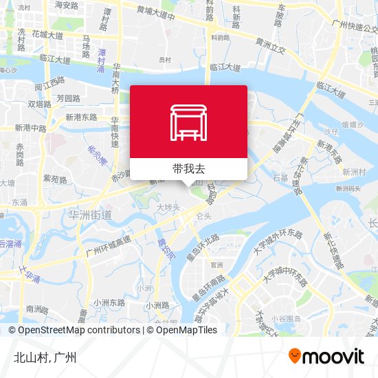 北山村地图