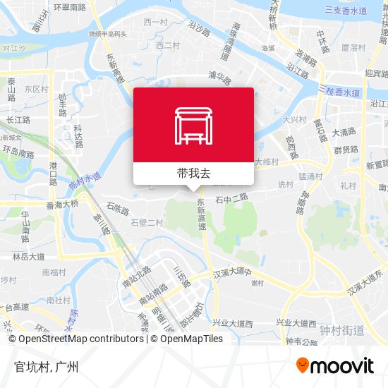 官坑村地图