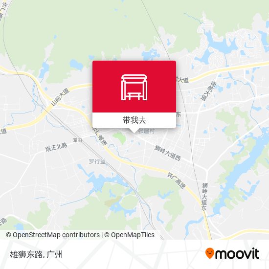 雄狮东路地图