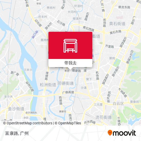富康路地图