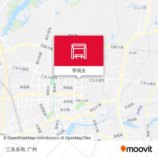 三东东布地图