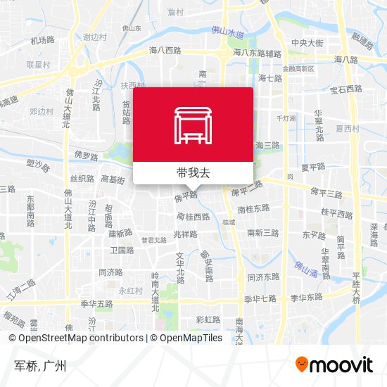 军桥地图