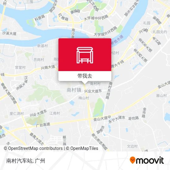 南村汽车站地图