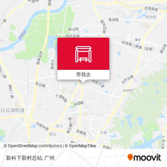 新科下新村总站地图