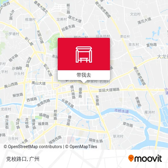 党校路口地图