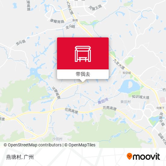 燕塘村地图