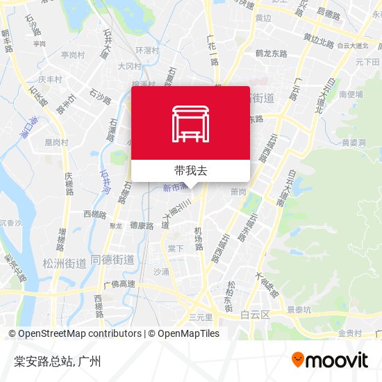 棠安路总站地图