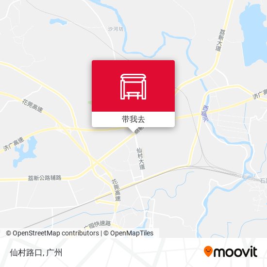 仙村路口地图