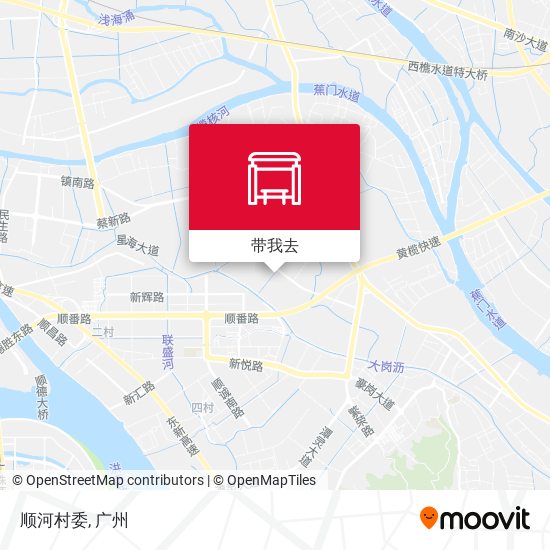 顺河村委地图