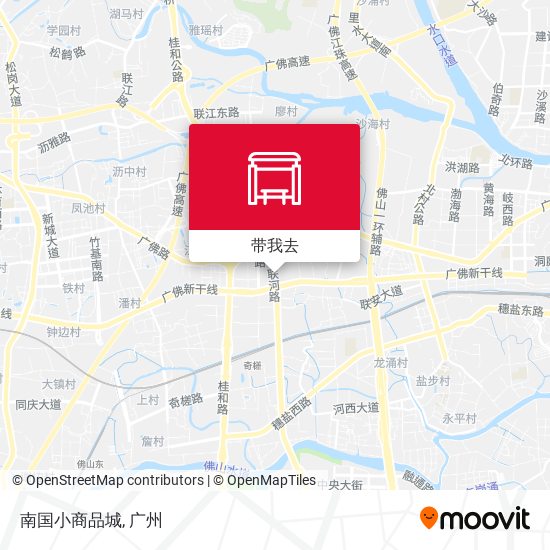 南国小商品城地图