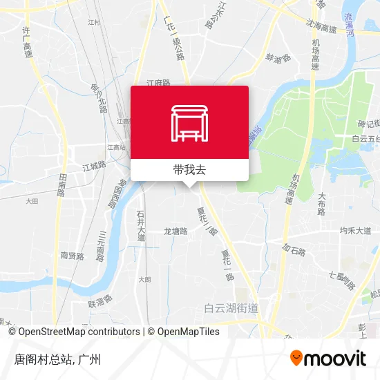 唐阁村总站地图