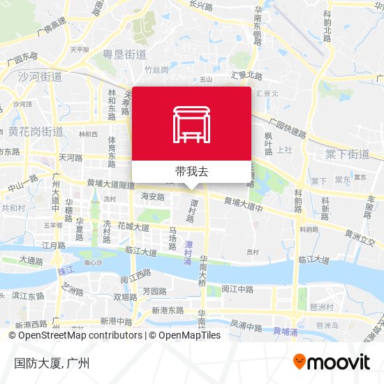 国防大厦地图