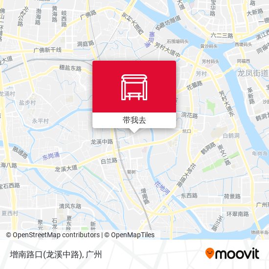增南路口(龙溪中路)地图