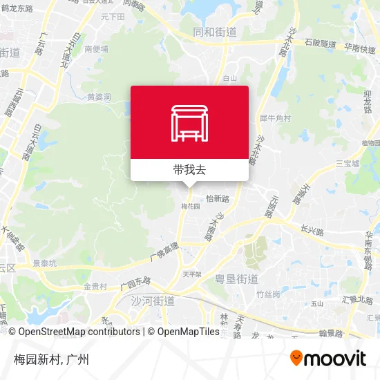 梅园新村地图