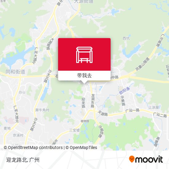 迎龙路北地图