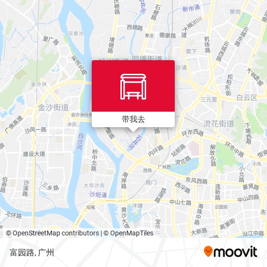富园路地图