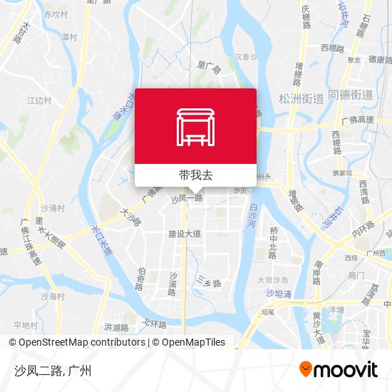 沙凤二路地图