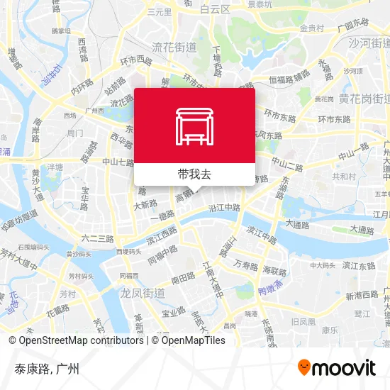泰康路地图