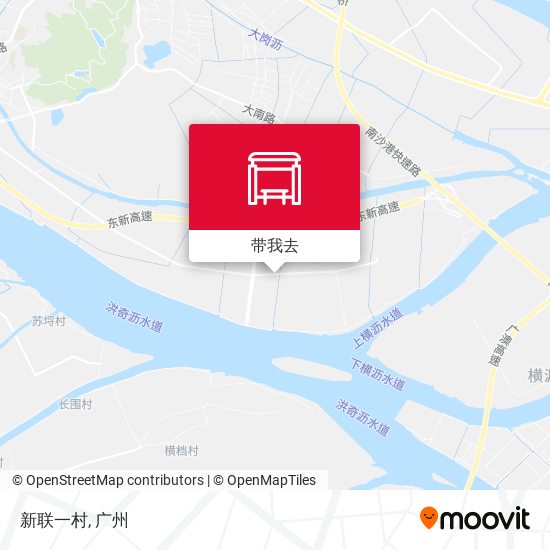 新联一村地图